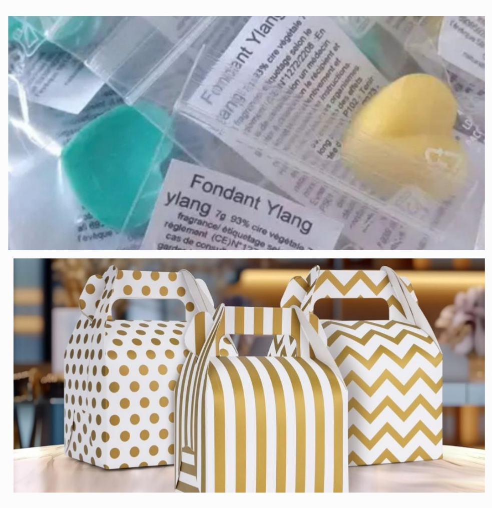 Boite cadeau fondants parfumés
