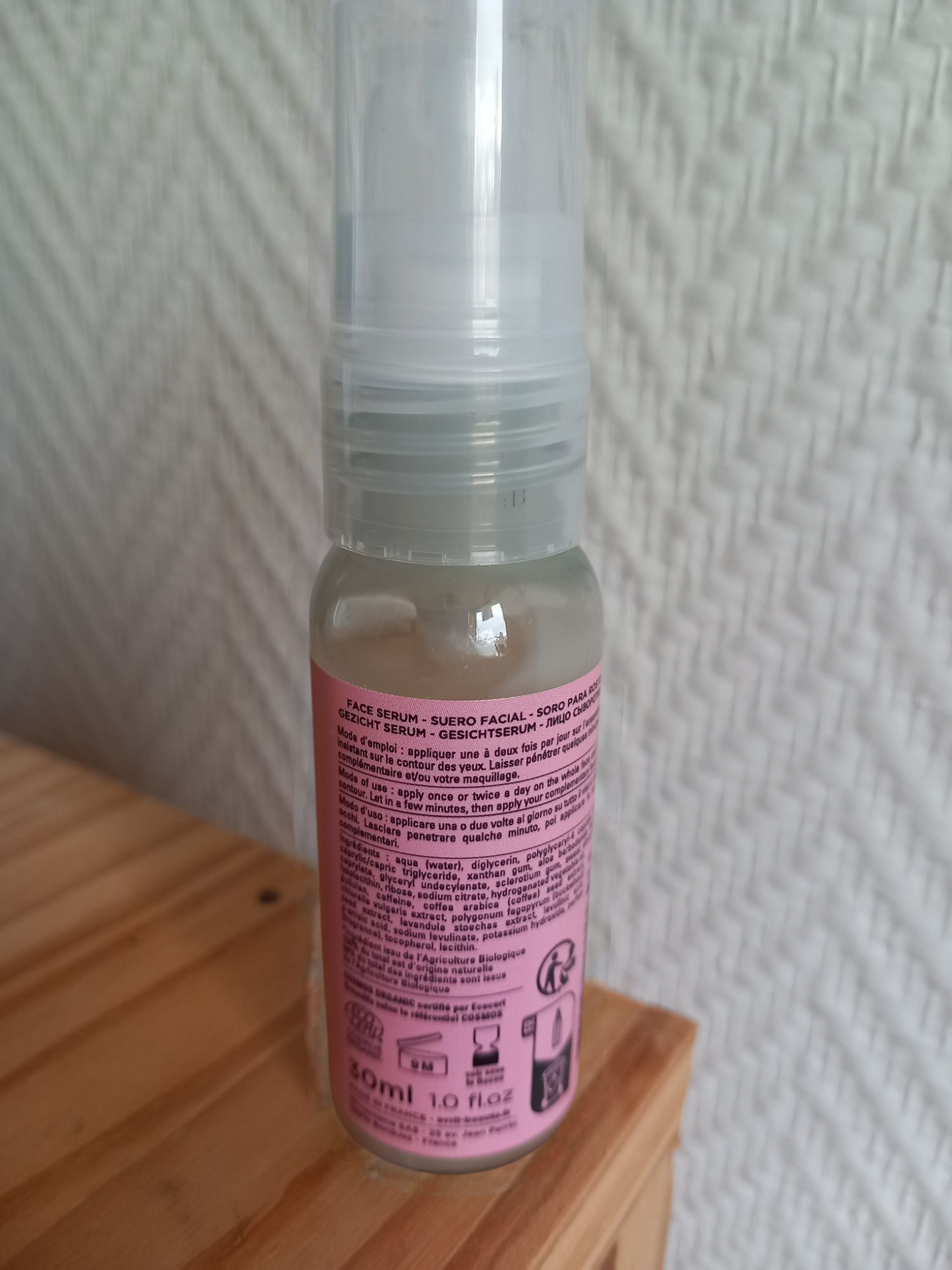 Sérum lissant visage 30ml