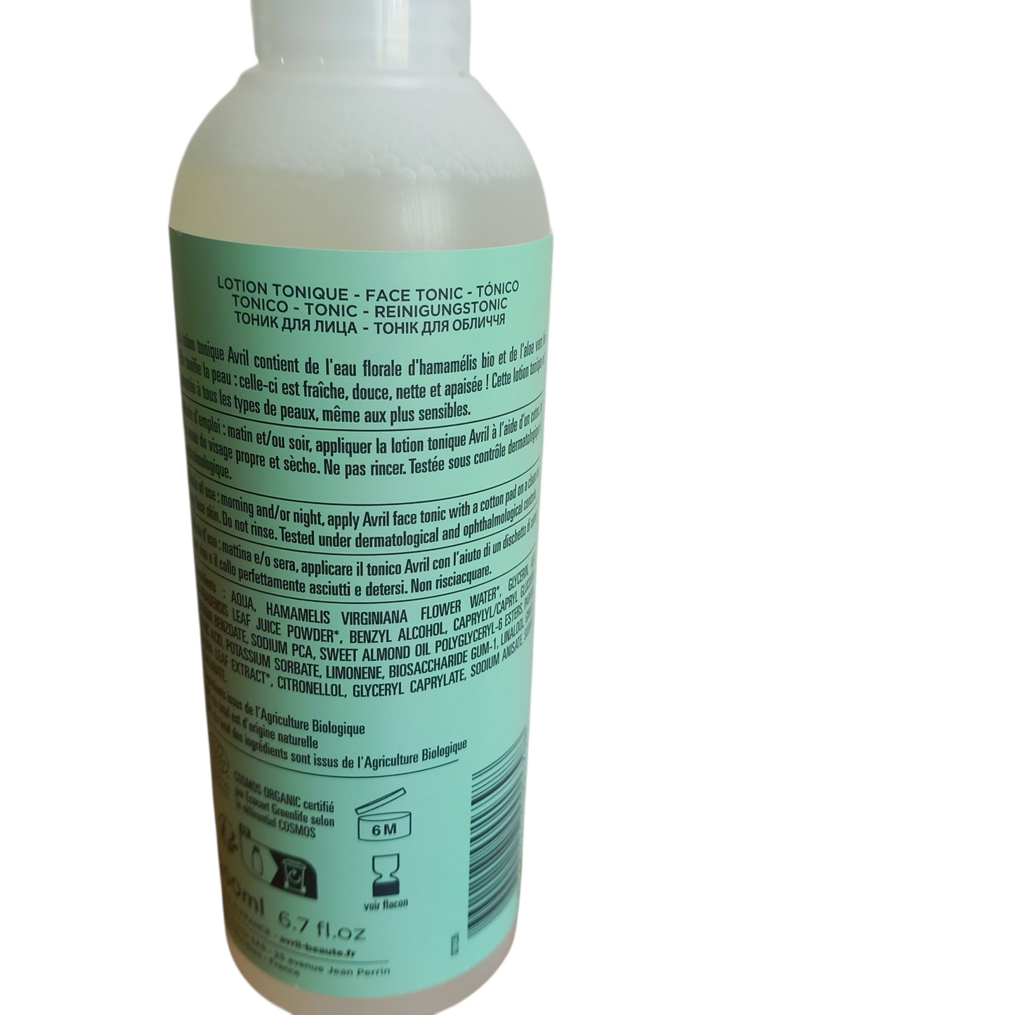 Lotion tonique Avril