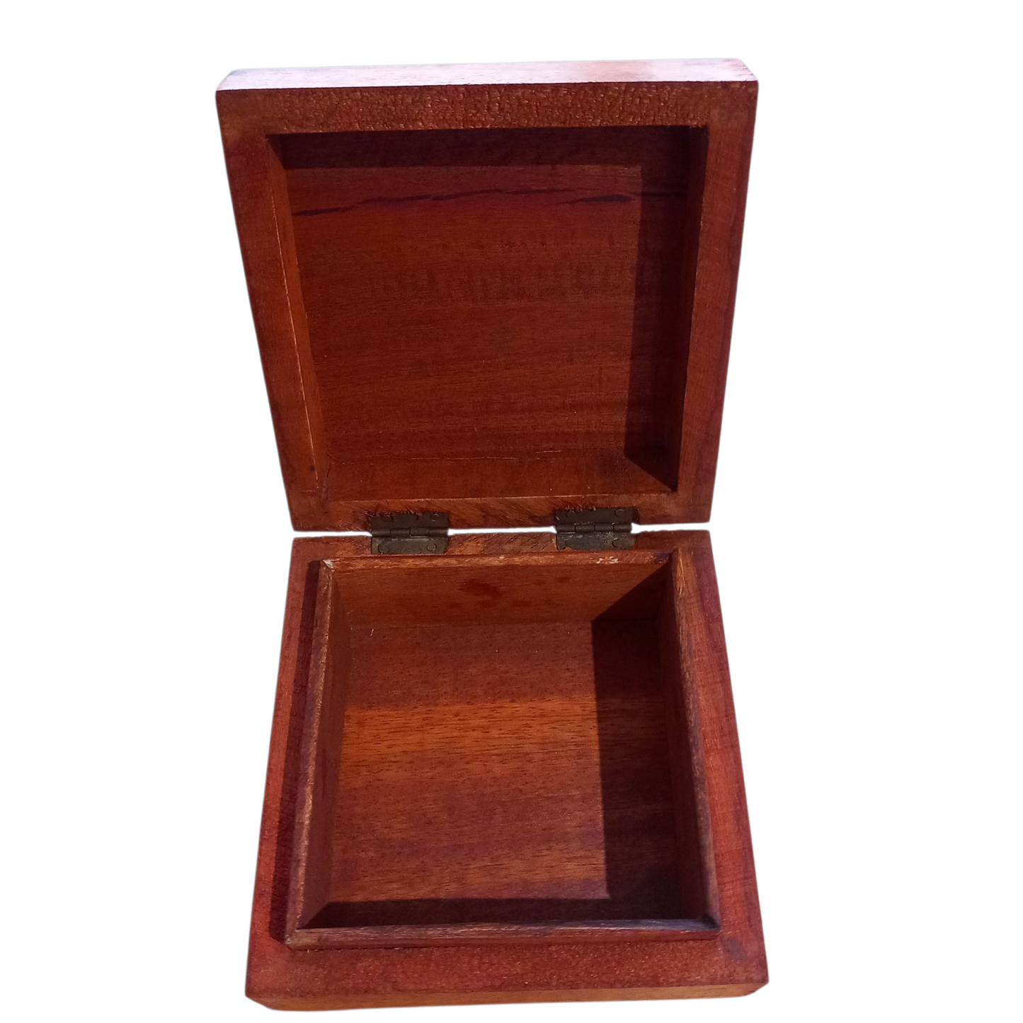 Boîte à bijoux boudha bois manguier